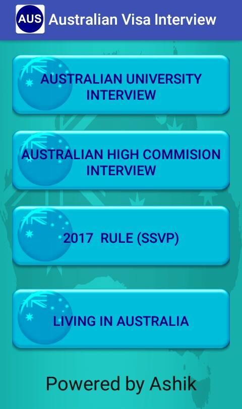Australian Visa Interview for Android - APK Download