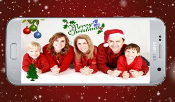 Merry Christmas Photo Stickers poster
