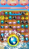 Fruit World Match Gems syot layar 1