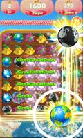 Fruit World Match Gems syot layar 2