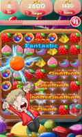 Game Sweet Fruit Candy Blast 2 imagem de tela 2