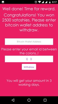 Tap and Earn Free Bitcoin screenshot 2