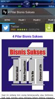 4 Pilar Bisnis Sukses captura de pantalla 1