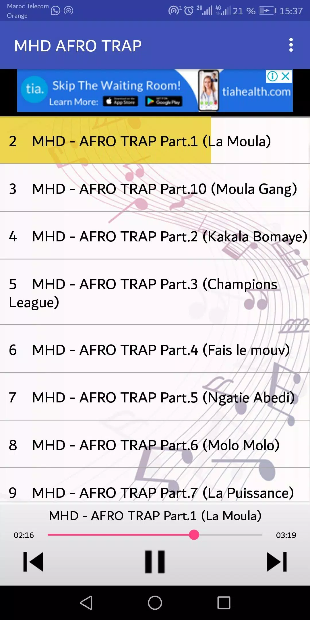 MHD AFRO TRAP Chansons MP3 APK for Android Download