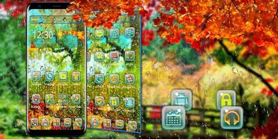 Rain Drop Nature Theme screenshot 3