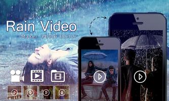 Rain Video Maker : Photo Editor Poster