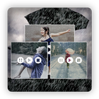 ikon Rain Video with Photo frames