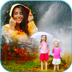 Rain Photo Frames HD أيقونة