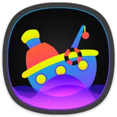 Mee Dark - Icon Pack APK Herunterladen