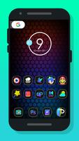 Mee Dark - Icon Pack syot layar 3