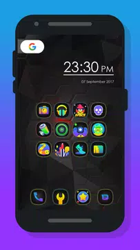 Screenshot 1 for Mee Dark - Icon Pack