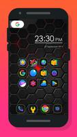 Mee Dark - Icon Pack syot layar 1