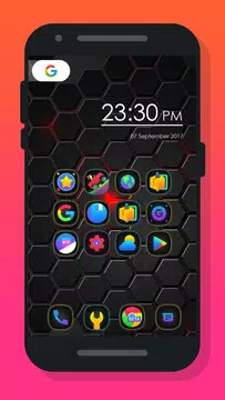 Screenshot 2 for Mee Dark - Icon Pack