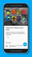 Merrun - Icon Pack capture d'écran 3