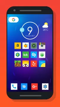 Screenshot 1 for Oreo Square - Icon pack