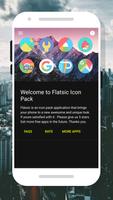 Flat Moon - Icon Pack capture d'écran 3