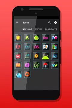 Screenshot 2 for Glasic - Icon Pack