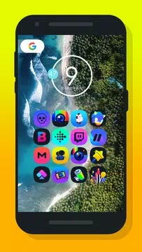 Screenshot 1 for Light X - Icon Pack