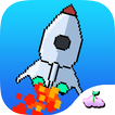 Infinite Runner Ship Tap Star ไอคอน