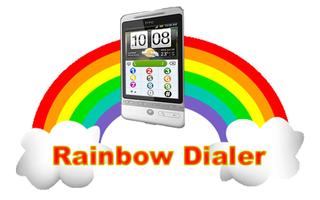 Rainbow Dialer capture d'écran 1