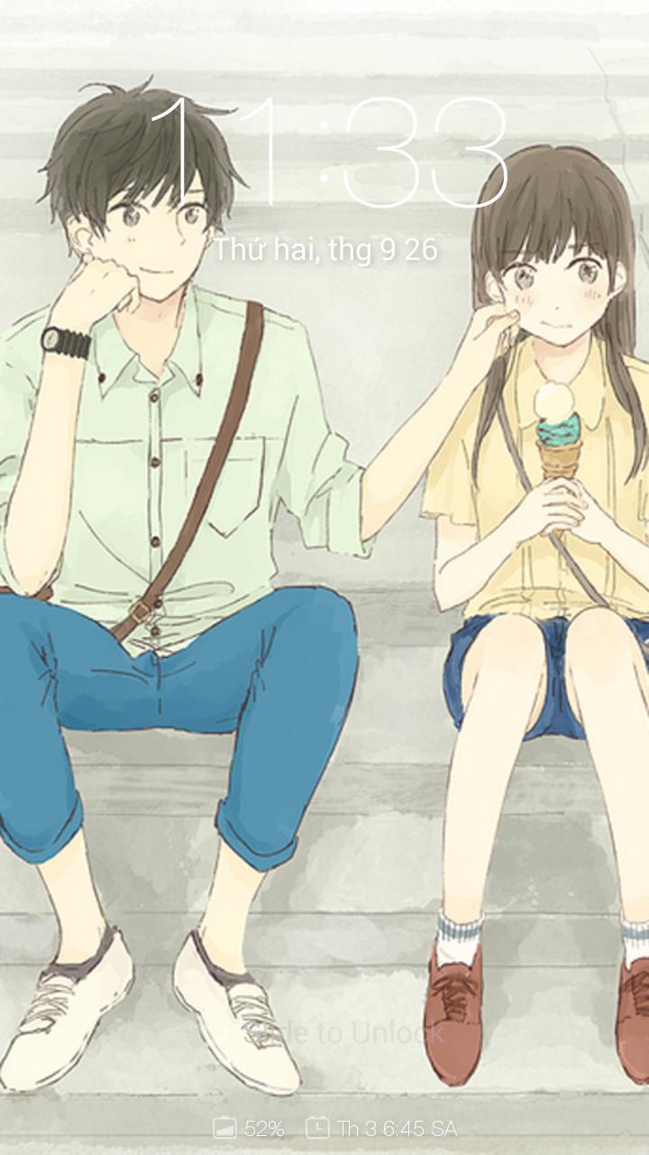 58 Wallpaper Couple Terpisah Anime Terbaik