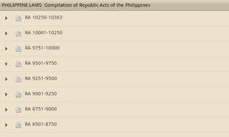 برنامه‌نما Philippine Laws - Vol. 4 عکس از صفحه