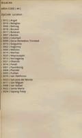 Philippine ZipCode & AreaCode captura de pantalla 1