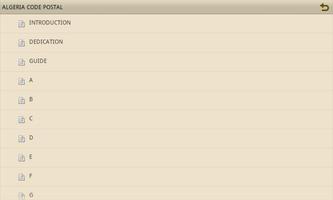 ALGERIA POSTAL CODE screenshot 1
