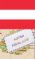 AUSTRIA POSTAL CODE poster