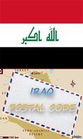 پوستر IRAQ POSTAL CODE