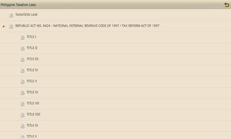 Philippine Taxation Laws screenshot 1