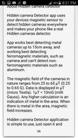 Hidden Camera Detector captura de pantalla 2