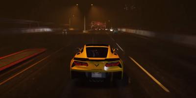Corvette Driving Simulator 3D screenshot 1