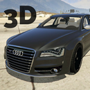 S8 Driving Audi Winter 3D-APK