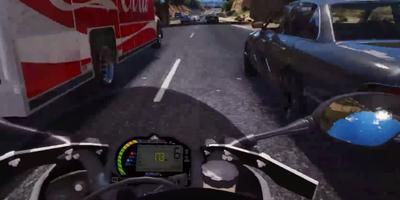Motorcycle Traffic Rider captura de pantalla 2