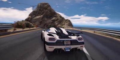 Supercar Race Koenigsegg 3D capture d'écran 2