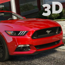 Driving Mustang Simulator 3D aplikacja