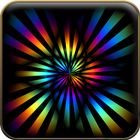 Rainbow color wallpaper ikona