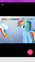 Rainbow Dash MLP HD Wallpapers capture d'écran 1