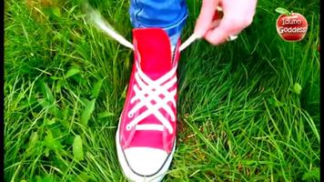 Special laces shoes Tutorial تصوير الشاشة 3
