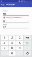 Logarithm Calculator Affiche