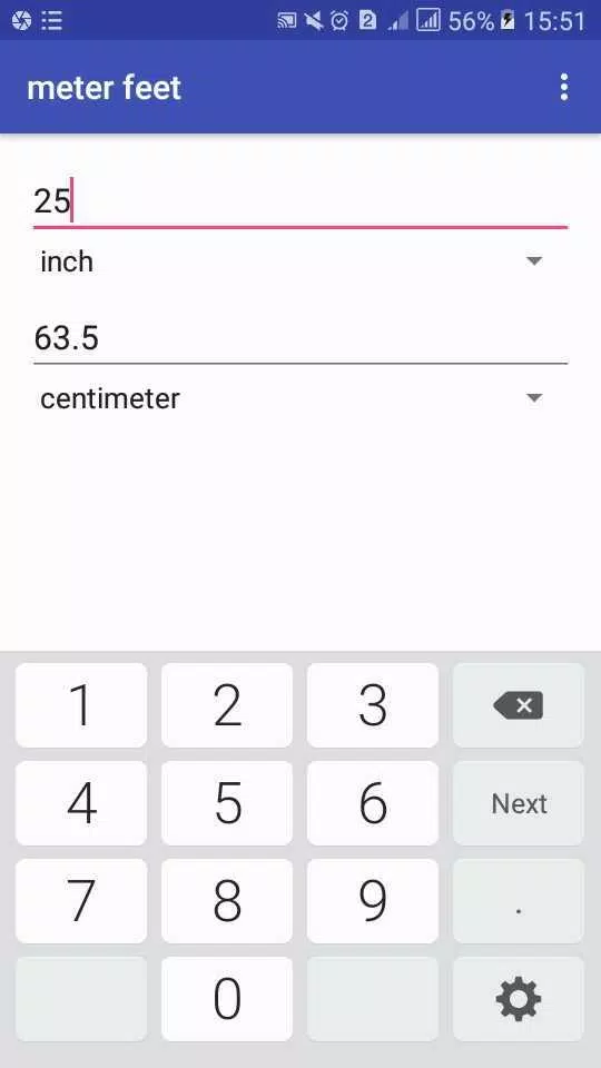 meters to feet to inches dista APK for Android Download