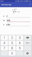 nth root calculator screenshot 1