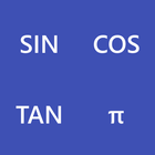 เครื่องคิดเลข Sin Cos Tan ไอคอน