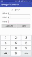 Pythagorean Calculator تصوير الشاشة 2