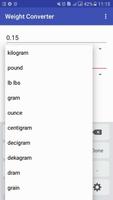 Weight  Converter:kg to lbs to screenshot 2
