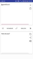 Myanmar burmese English Transl syot layar 1