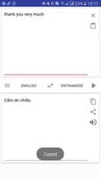 Vietnamese English : translator and pronunciation Screenshot 2