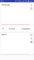 Indonesia Japan Translator স্ক্রিনশট 1