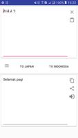 Indonesia Japan Translator ภาพหน้าจอ 2